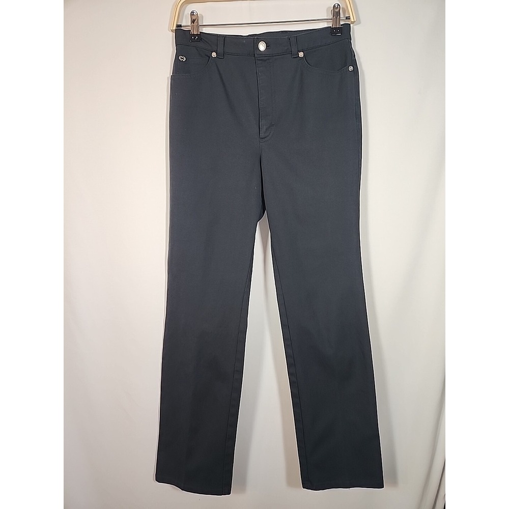 Escada Straight Leg Cotton Stretch Classic 5 Pocket Chinos Pants Womens 38‎ US 8
